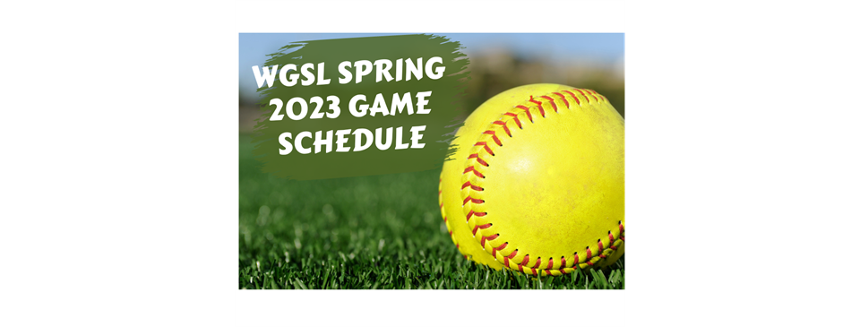 SPRING HOME GAMES SCHEDULE 