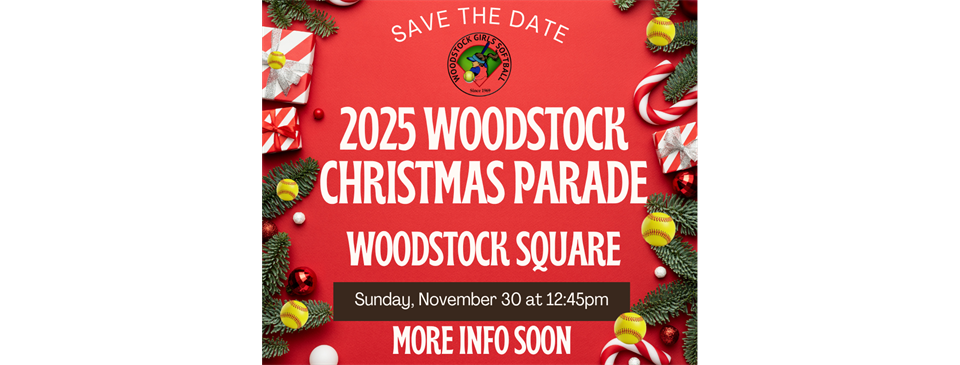 Save the Date - City of Woodstock Christmas Parade